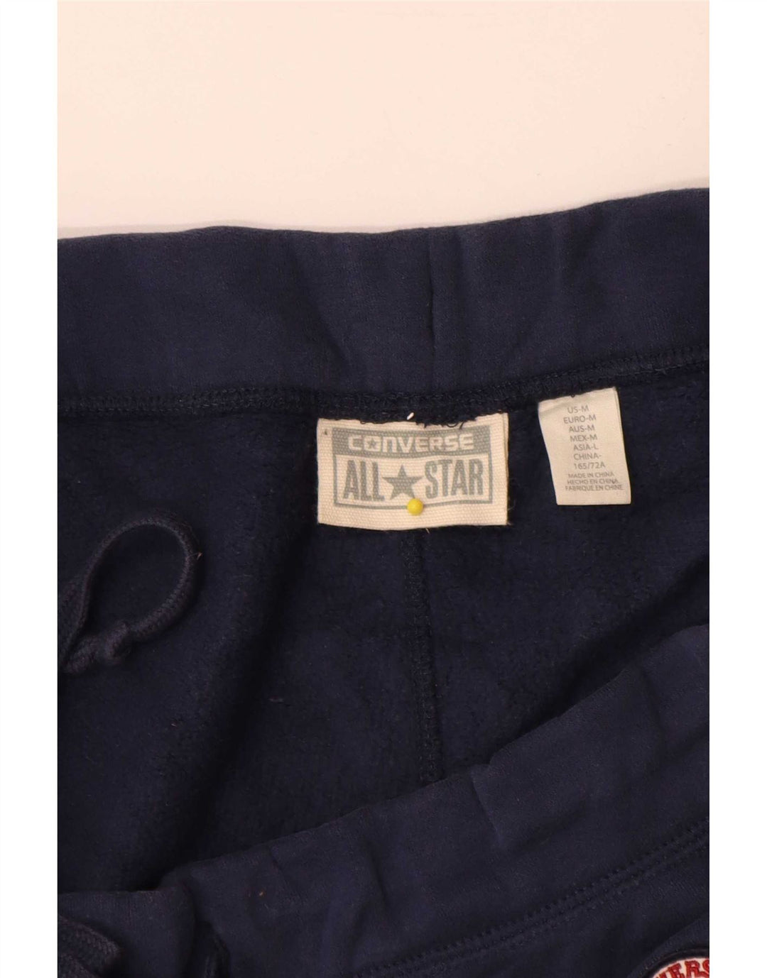 Converse Damen-Trainingshose, Jogginghose, UK 14, mittelmarineblaue Baumwolle