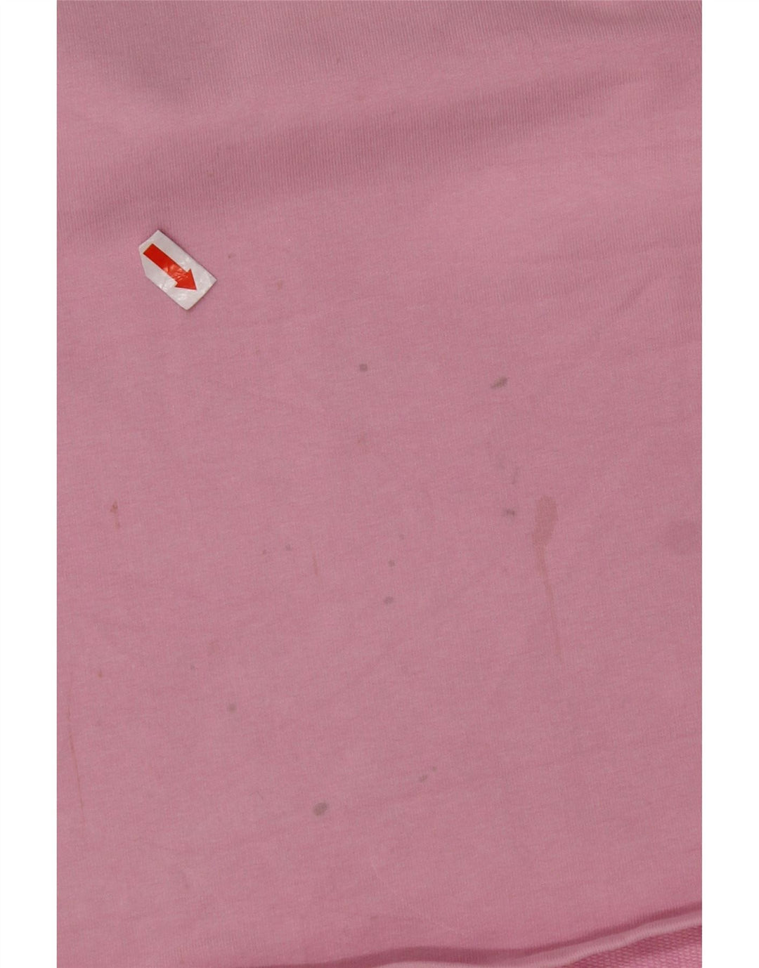 PUMA Damen Grafik T-Shirt Top UK 18 XL Pink Colourblock Baumwolle