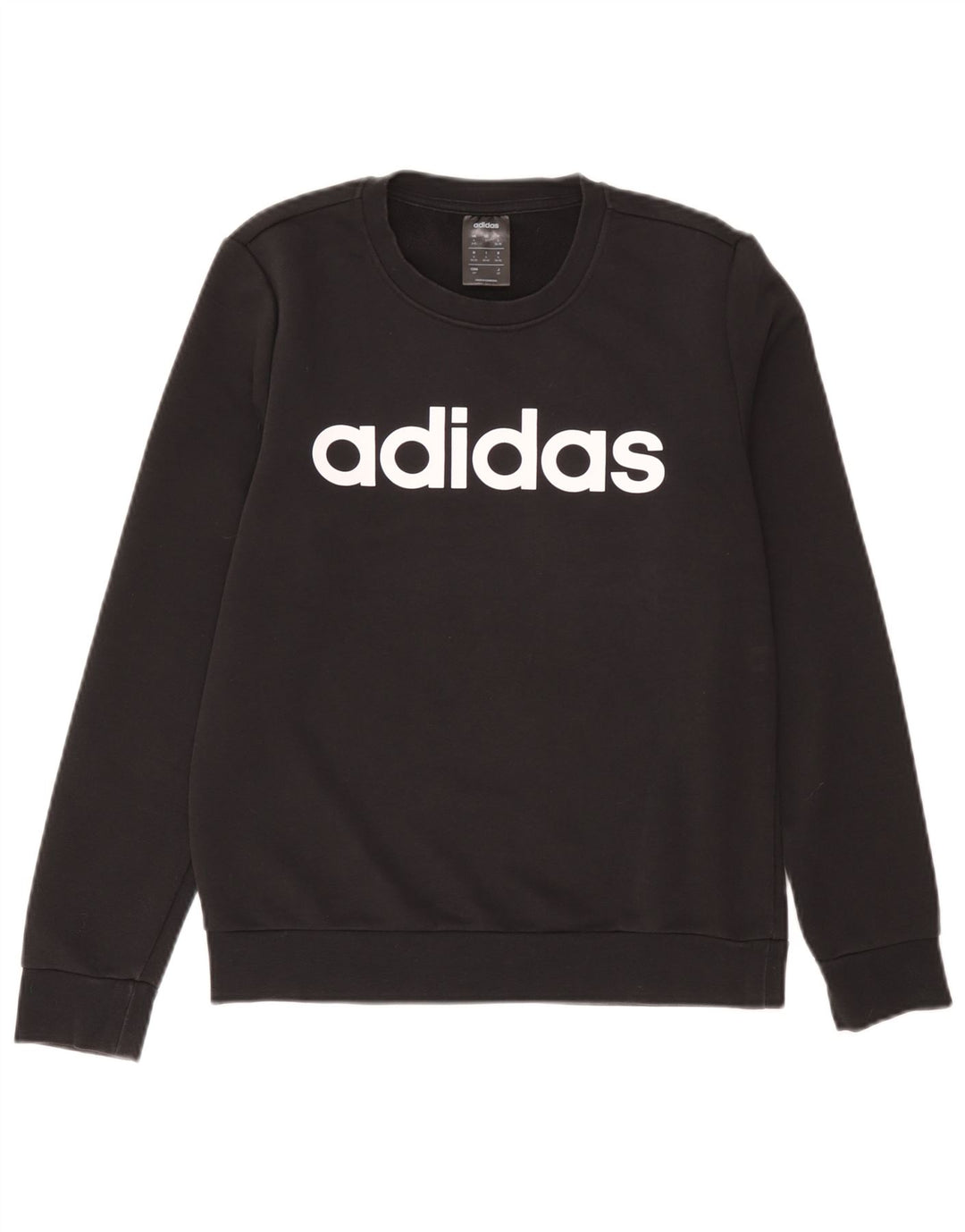 Adidas Damen Graphic Sweatshirt Pullover UK 8/10 Small Grau