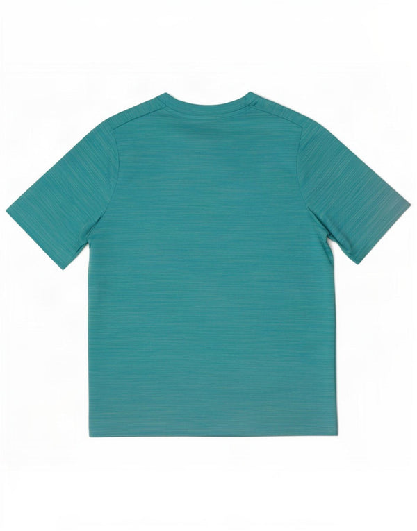 Nike Dri Fit T-Shirt für Jungen, 12–13 Jahre, groß, blau gestreift, Polyester
