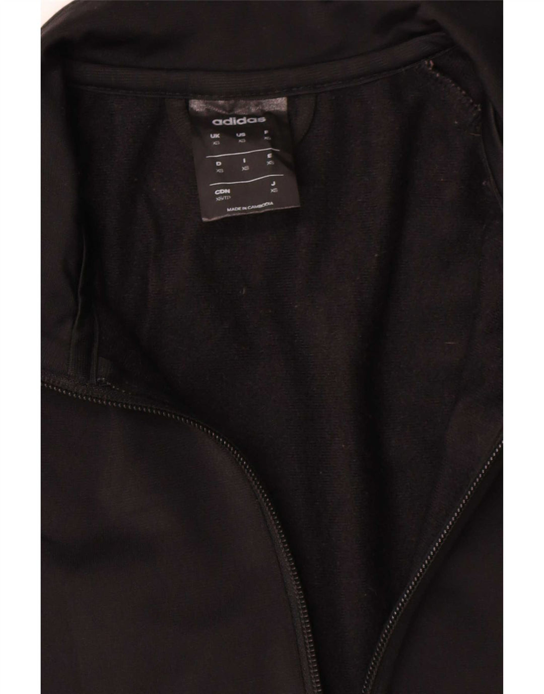 Adidas Herren Climalite Trainingsanzug Top Jacke XS Schwarz Polyester