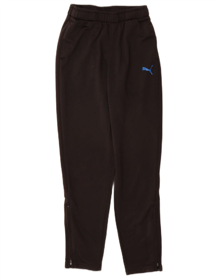 PUMA Jungen-Trainingshose, 11–12 Jahre, Schwarz