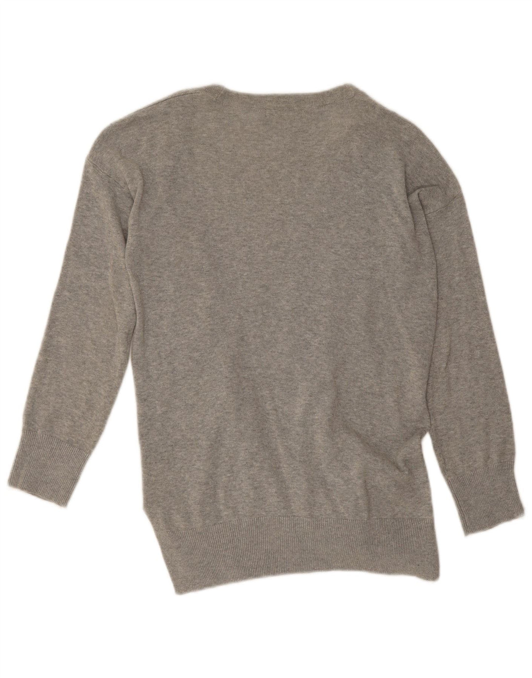 Marks & Spencer Offener Damen-Cardigan-Pullover UK 10 Small Grau
