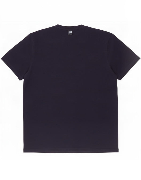 Lyle & Scott Herren T-Shirt Top Large Marineblau Baumwolle