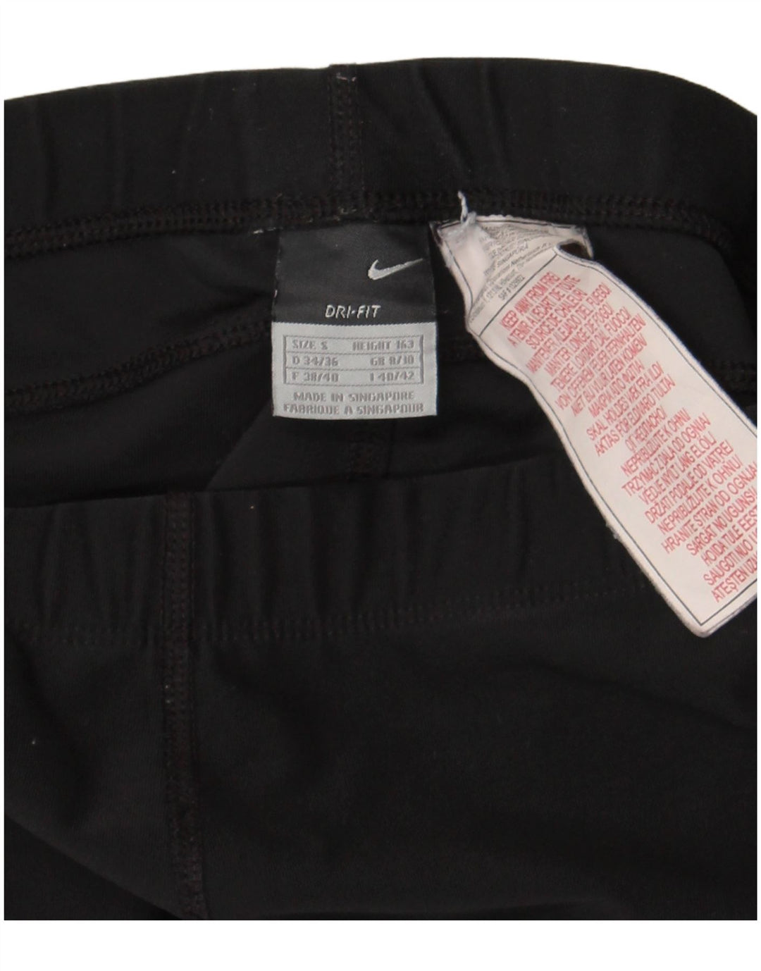 Nike Damen-Trainingshose, Gr. 8/10, Größe S, Schwarz