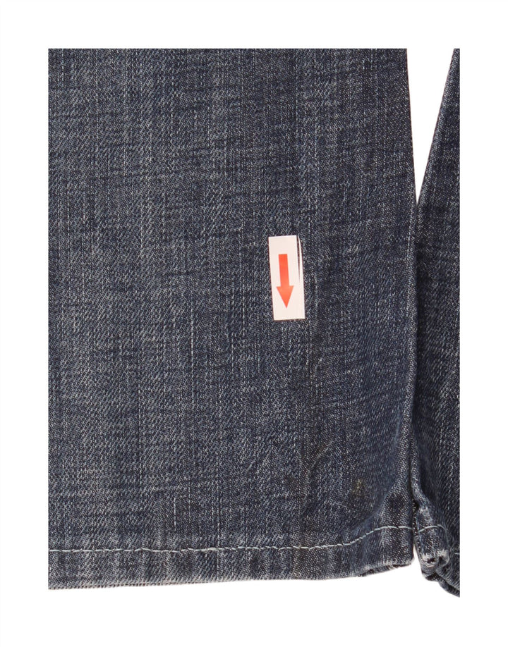 Freeman T. Porter Damen Bootcut Jeans W26 L31 Blaue Baumwolle