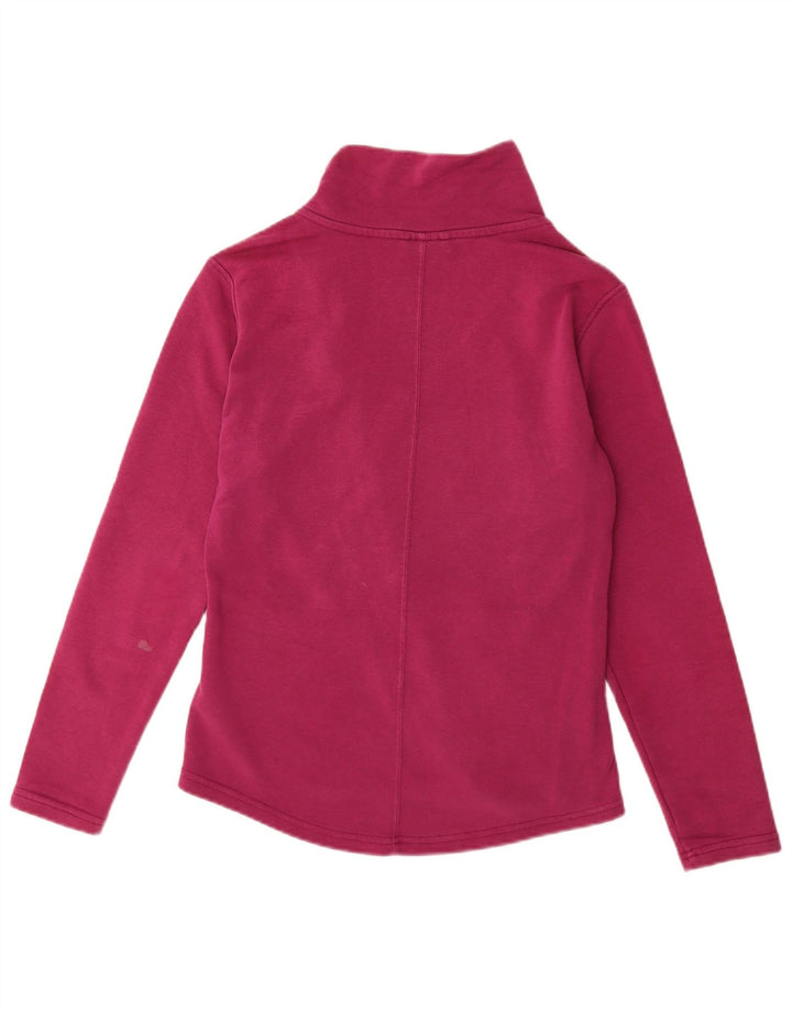 Puma Damen-Trainingsanzug-Top-Jacke, UK 12, mittelrosa, Baumwolle