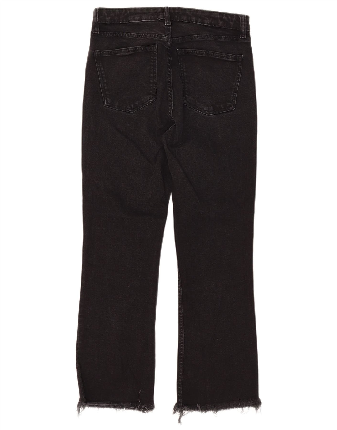 Kurze Jeans für Damen von Zara, EU 38, Größe S, W28, L25, Schwarz