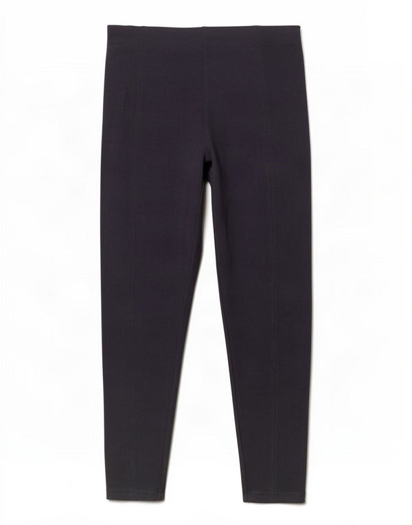 Marks & Spencer Damen Leggings UK 12 Medium Marineblau Polyester