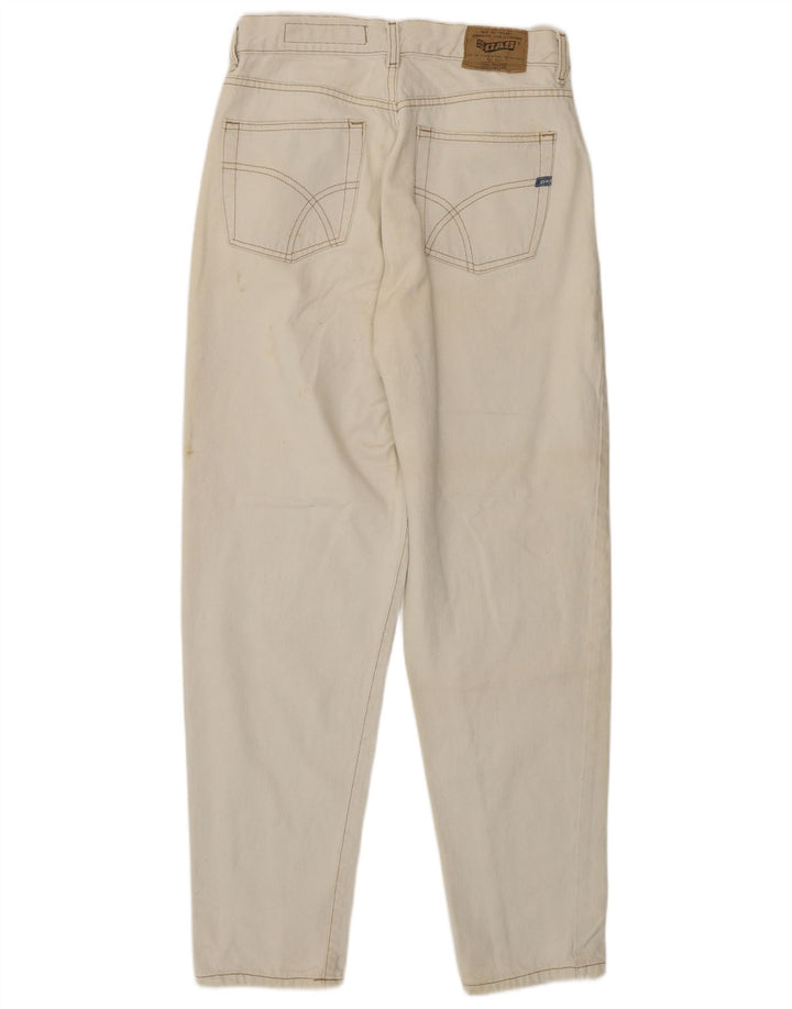 Gas Herren Tapered Jeans W32 L30 Weiße Baumwolle