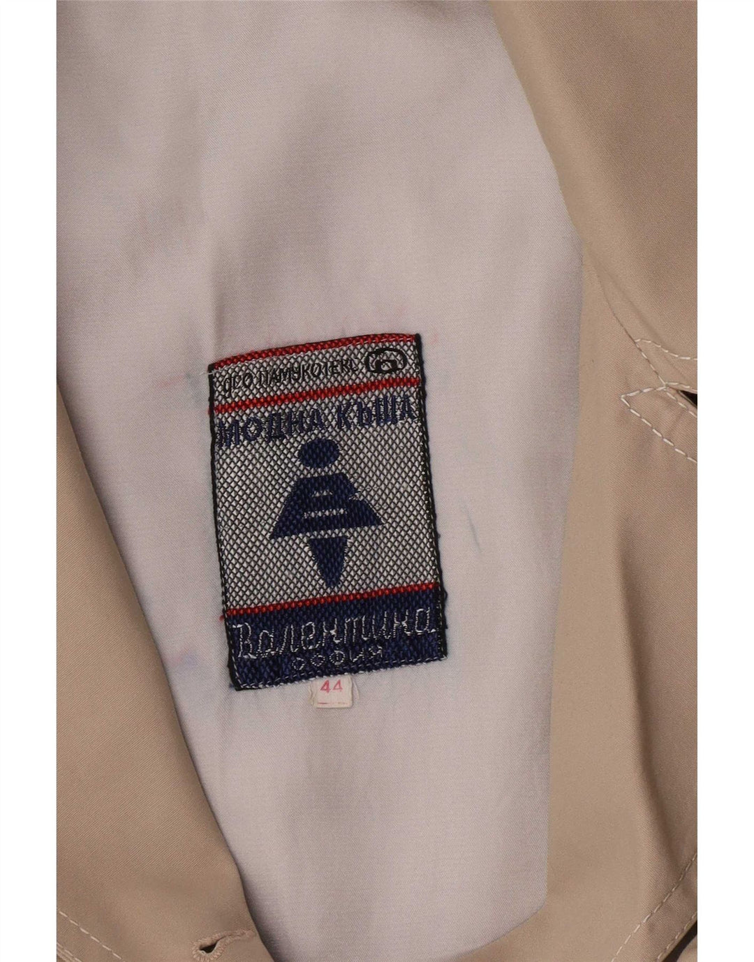 Vintage Damen Trenchcoat IT 44 Medium Beige