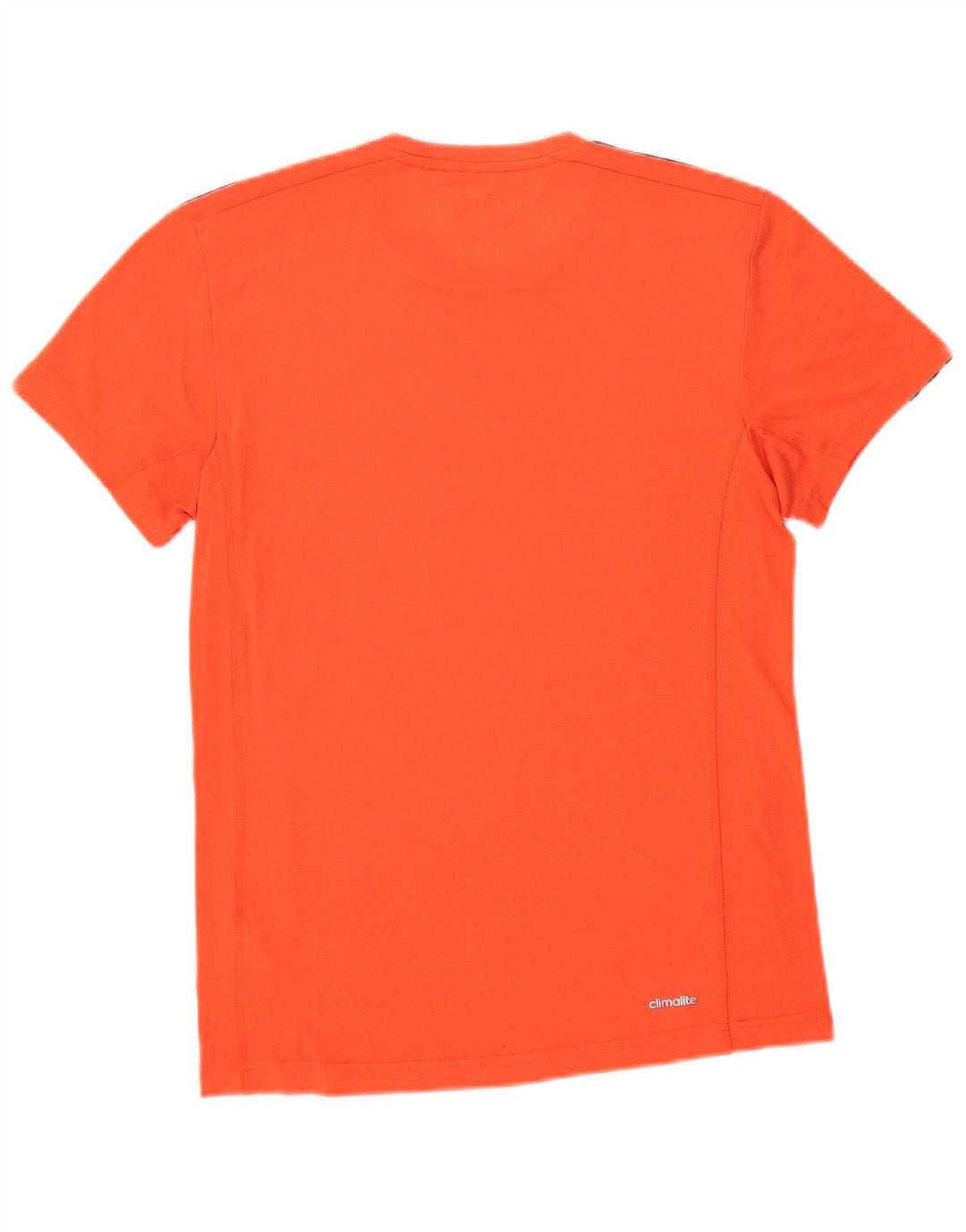 Adidas Herren Climalite T-Shirt Top Small Orange Polyester