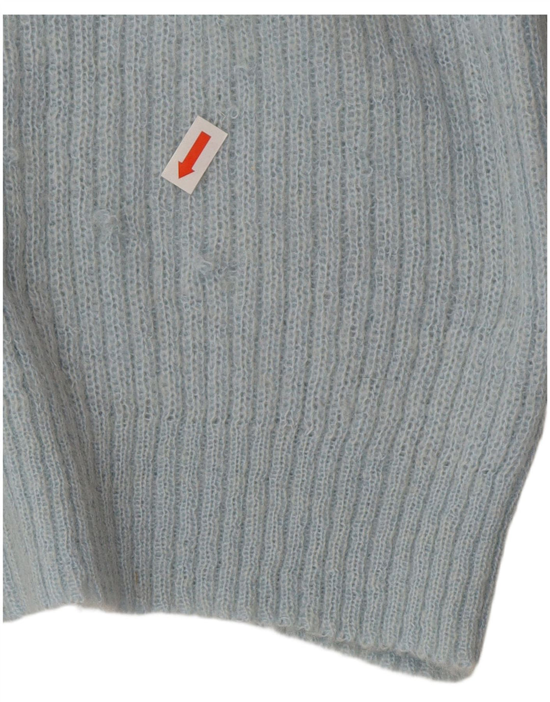 Vintage Damen Cardigan Pullover UK 14 Large Blue Classic