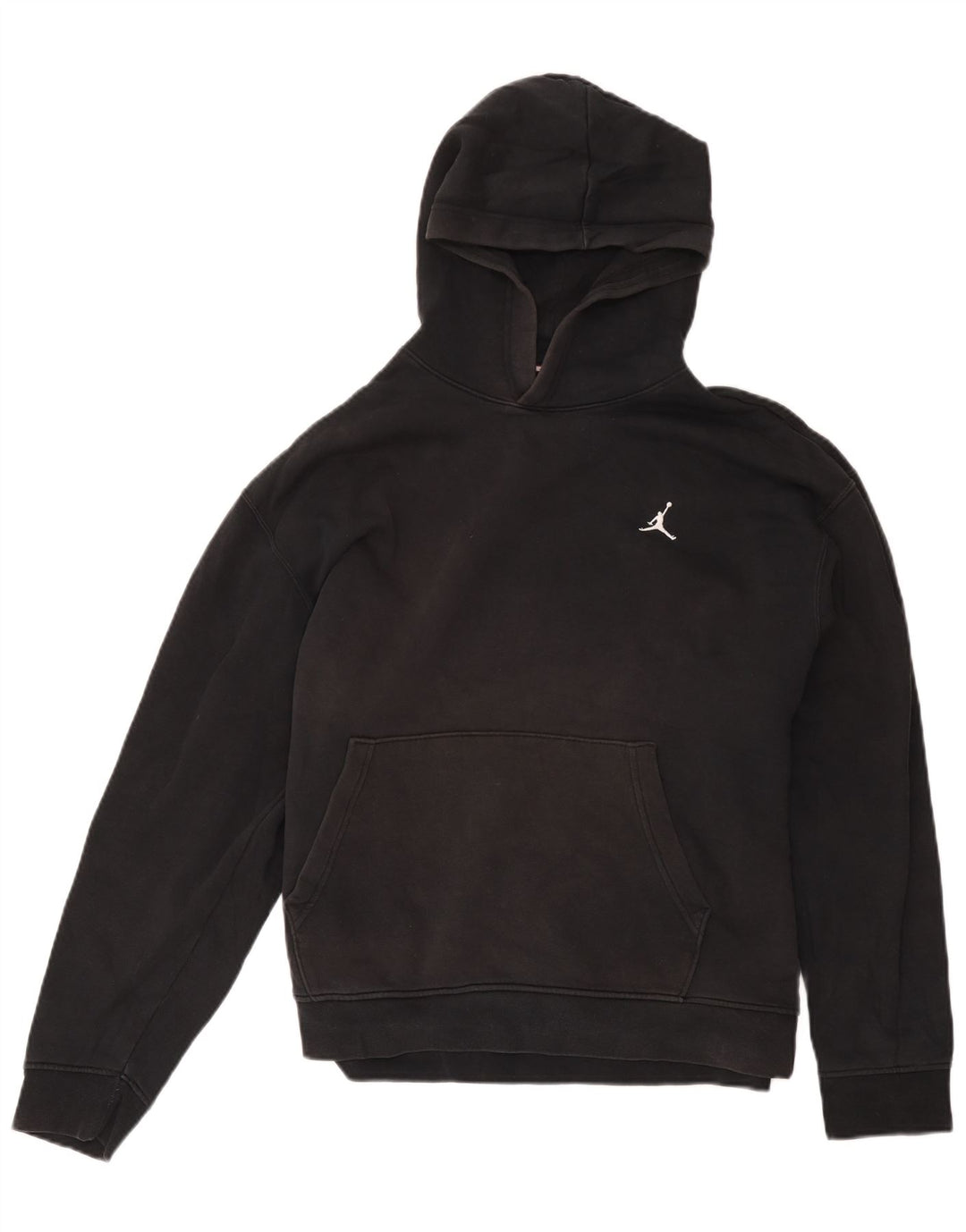 Jordan Herren Kapuzenpullover, groß, aus schwarzer Baumwolle