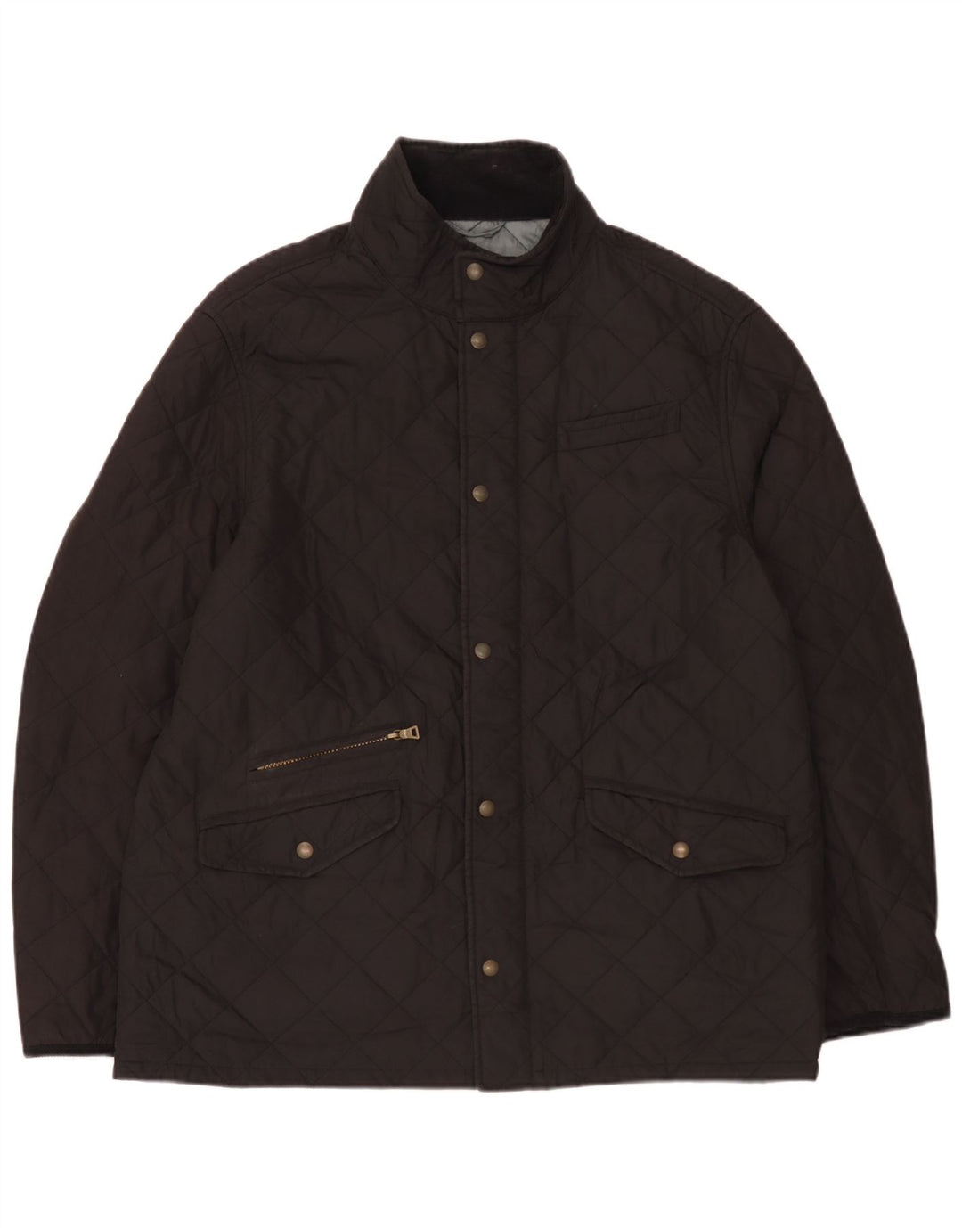 Marks & Spencer Herren Steppjacke UK 42 XL Schwarz Polyester