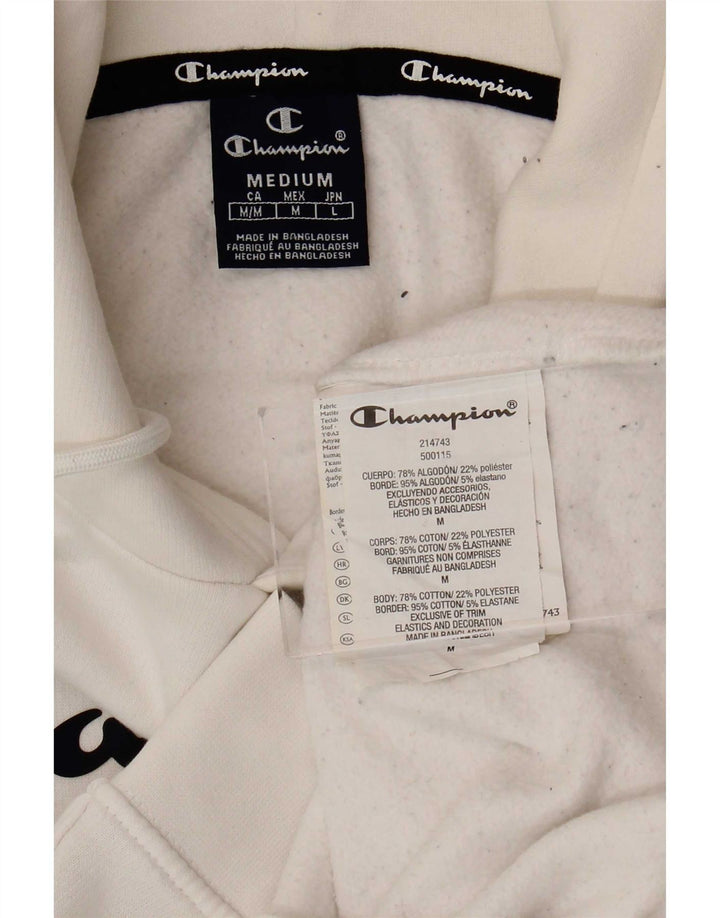 Champion Herren-Kapuzenpullover mit Grafik, mittelweiße Baumwolle