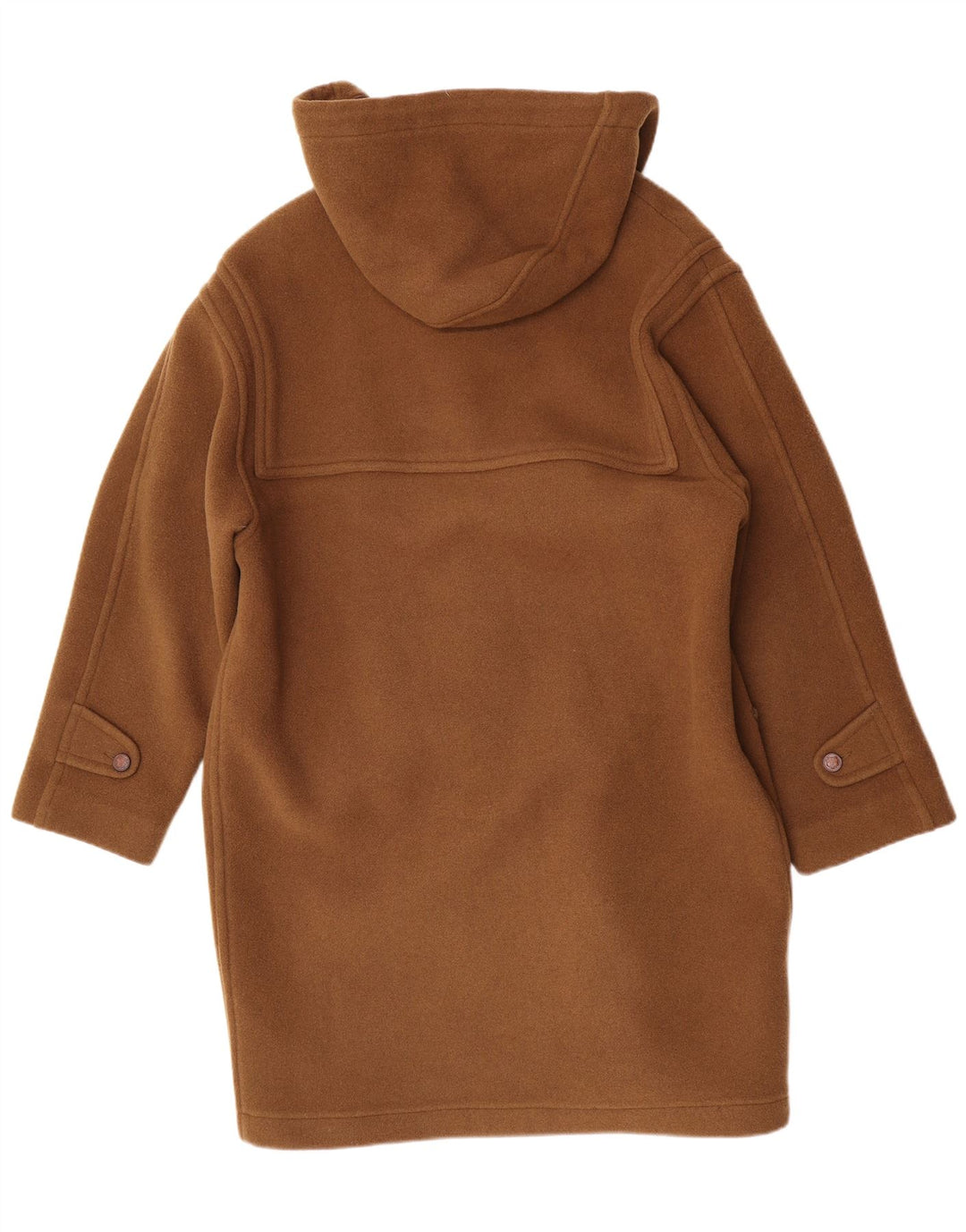 Brooklyn Herren-Dufflecoat mit Kapuze IT 52 XL, braune Wolle