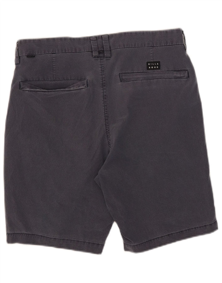 Billabong Herren Chino-Shorts W30 Mittelmarineblaue Baumwolle