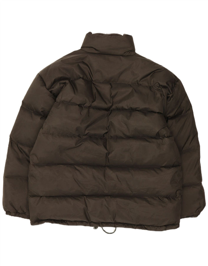 Gin Tonic Herren Wattierte Jacke UK 40 Large Schwarz Polyamid