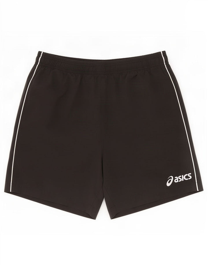 Asics Herren Sportshorts Medium Schwarz Polyester
