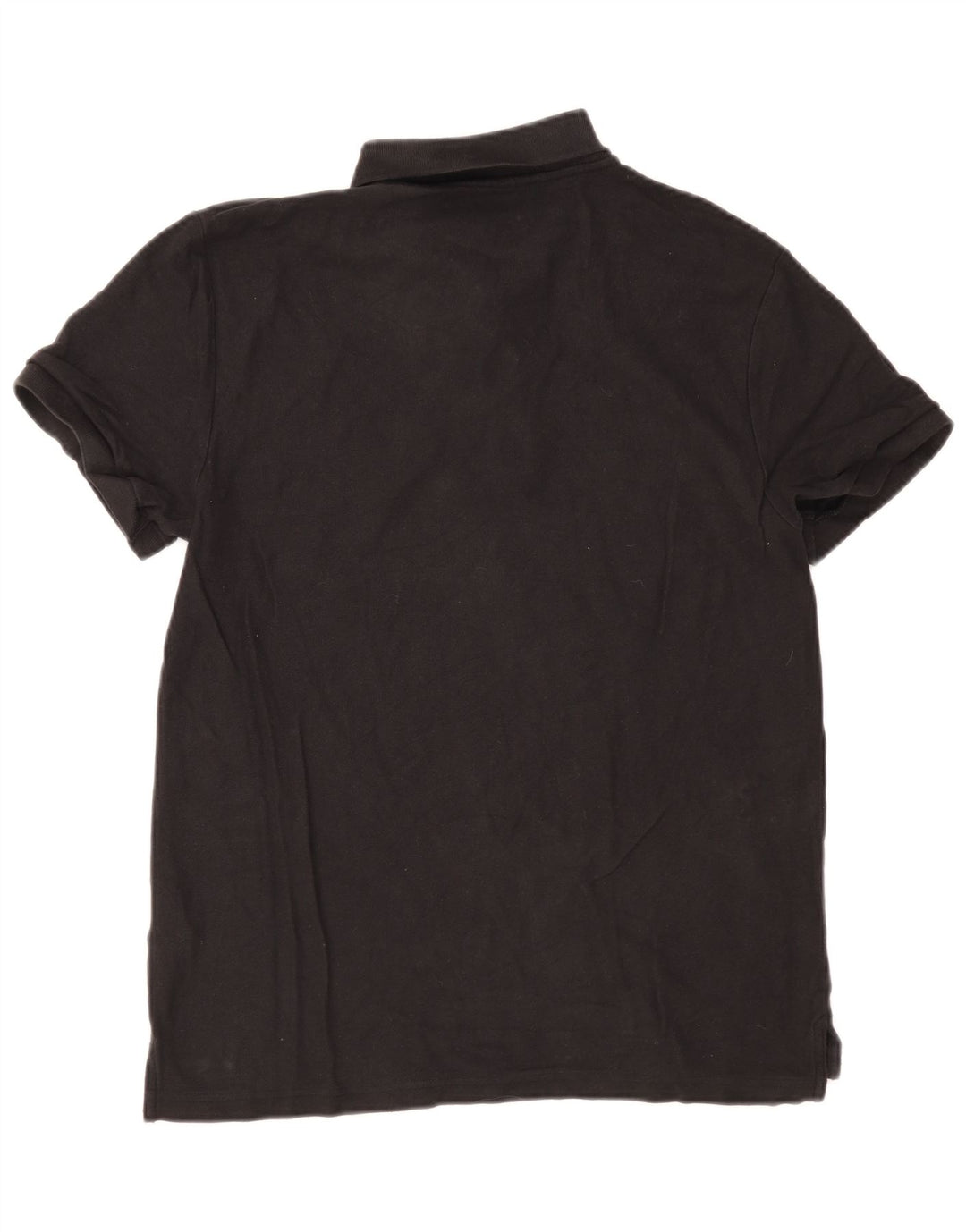 Nike Herren-Poloshirt, groß, aus schwarzer Baumwolle