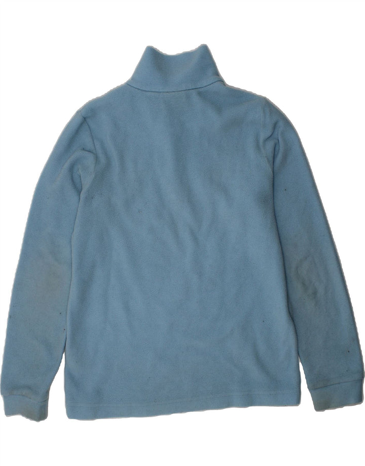 LOTTO Boys Zip Neck Fleece Jumper 9-10 Years Small Blue Polyester Vintage Lotto and Second-Hand Lotto from Messina Hembry 