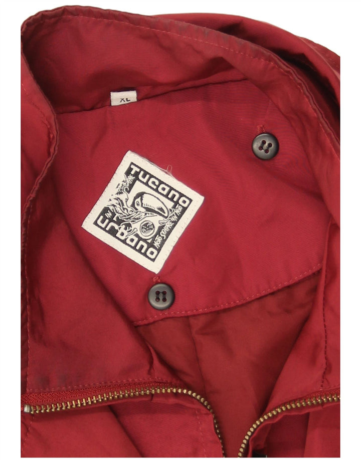 Tucano Urbano Herren Bomberjacke UK 42 XL Rot Polyester