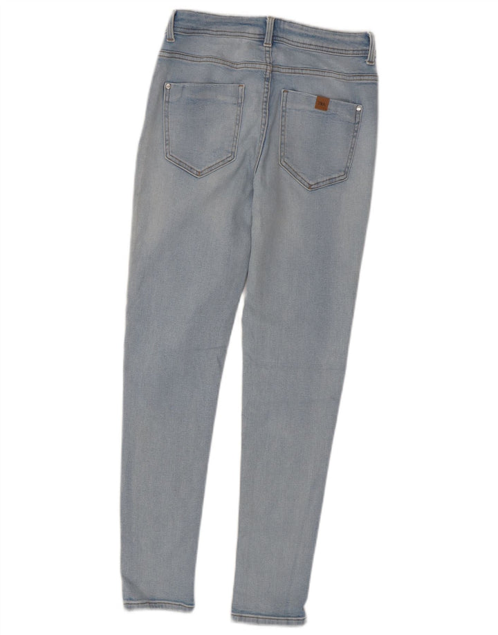 Zara Damen Skinny Jeans EU 36 Small W26 L27 Blau