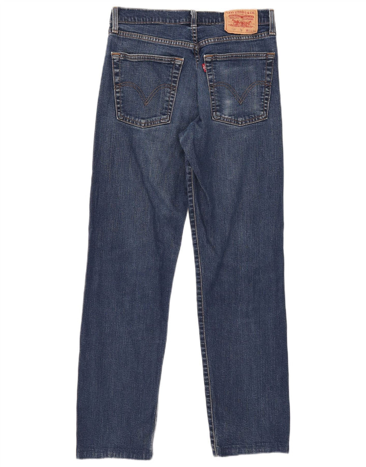 Levi's Herren 521 Straight Jeans W33 L29 Blaue Baumwolle