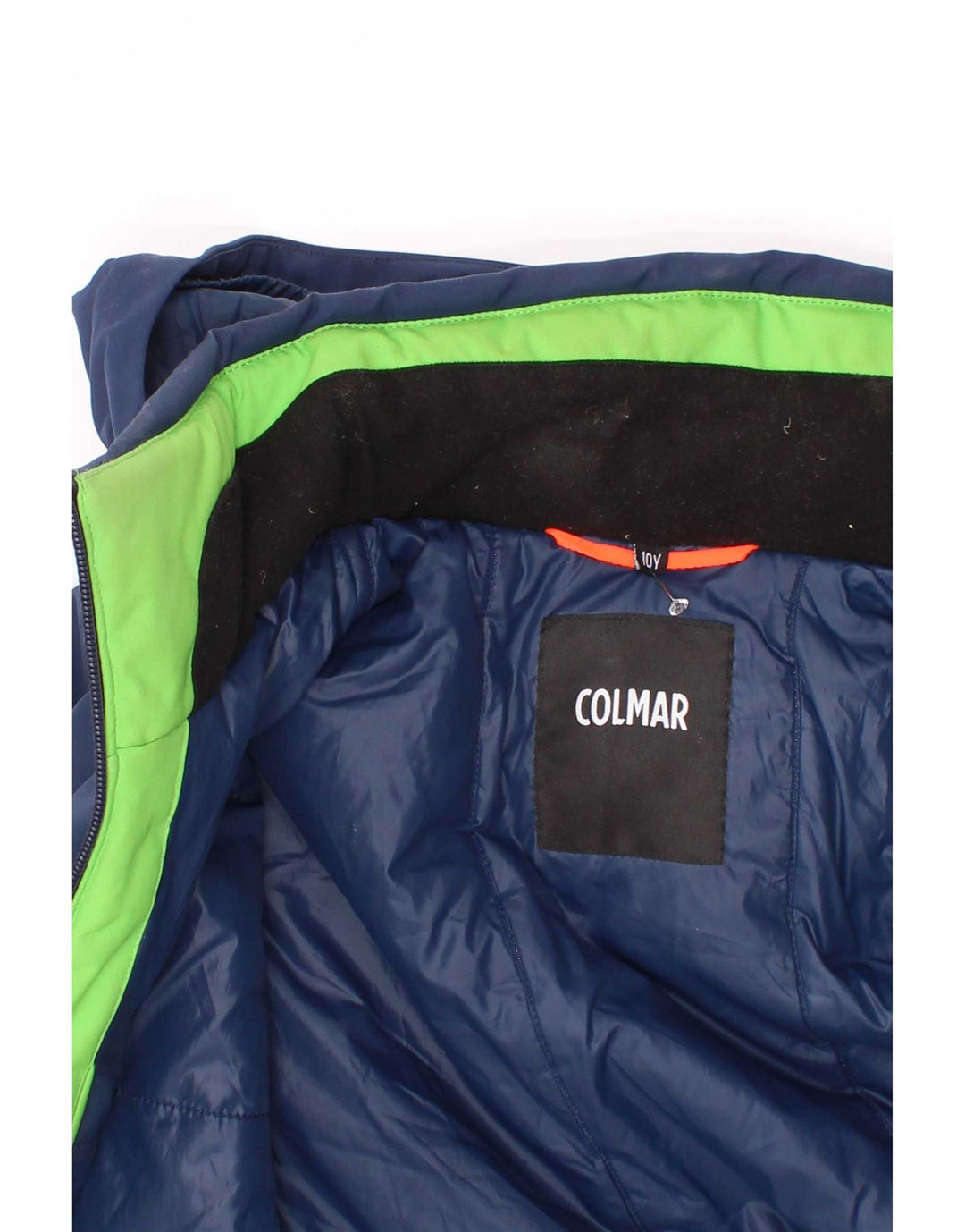 Colmar Jungen-Jacke mit Kapuze, 9–10 Jahre, marineblaues Farbblock-Polyester
