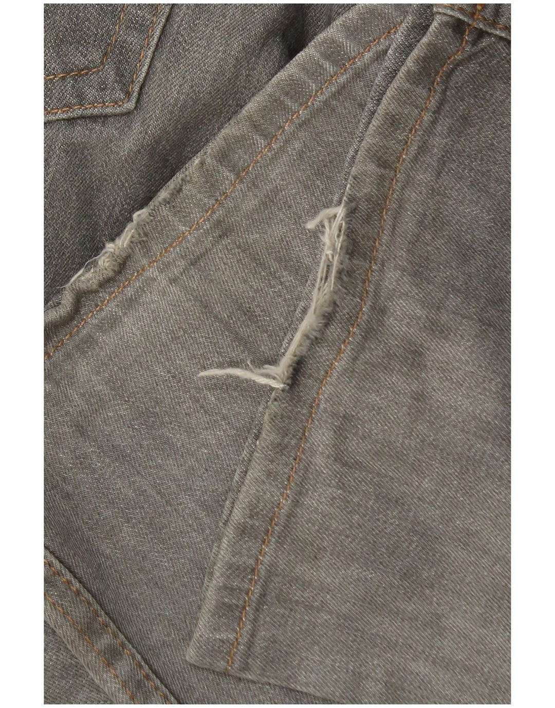 Marks & Spencer Herren Blue Harbor Straight Jeans W34 L29 Graue Baumwolle