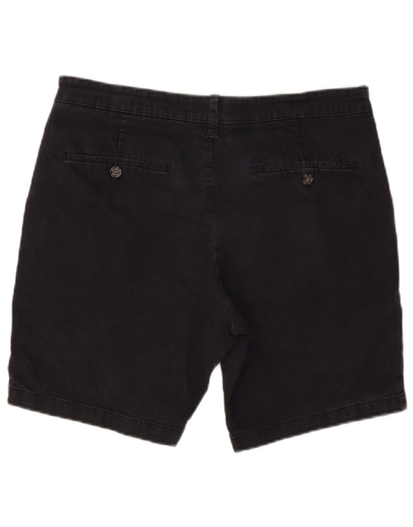 Marks & Spencer Herren-Chinoshorts W34, Größe L, Marineblau, Baumwolle