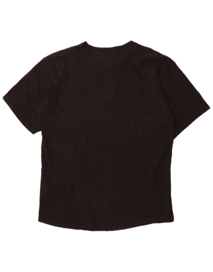 FILA Herren Grafik T-Shirt Top XL Schwarz