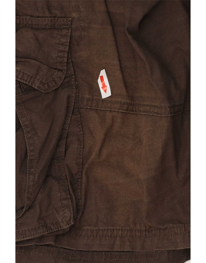 Fat Face Herren Cargoshorts XL W40 Braune Baumwolle