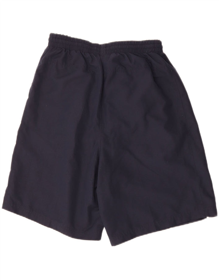 Umbro Herren-Badeshorts mit Grafik, groß, marineblaues Polyester