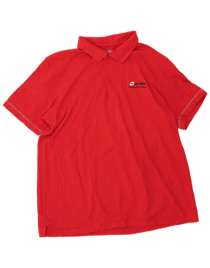 Lotto Herren Poloshirt 2XL Rot
