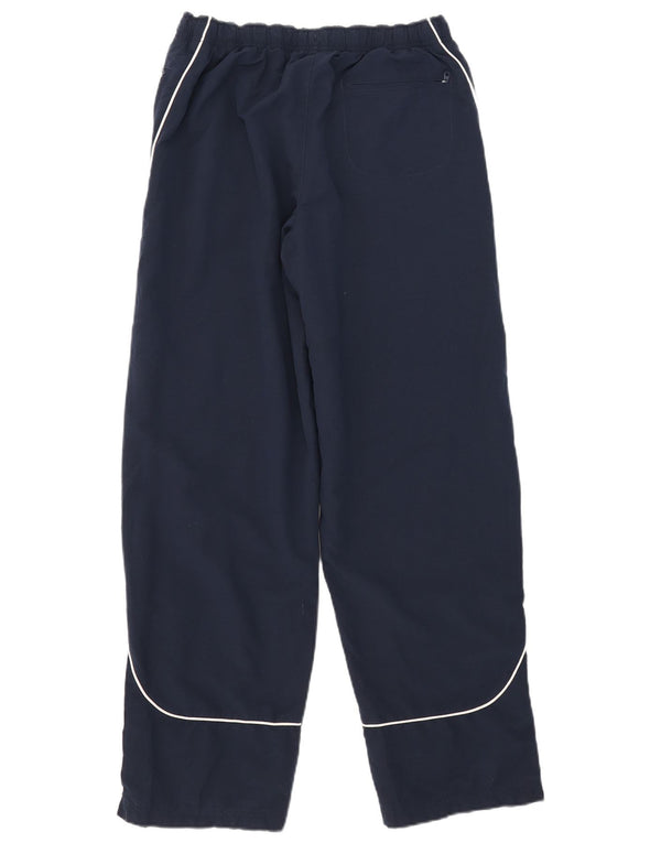 Nike Herren-Trainingshose UK 38/40 Mittelmarineblaues Polyester