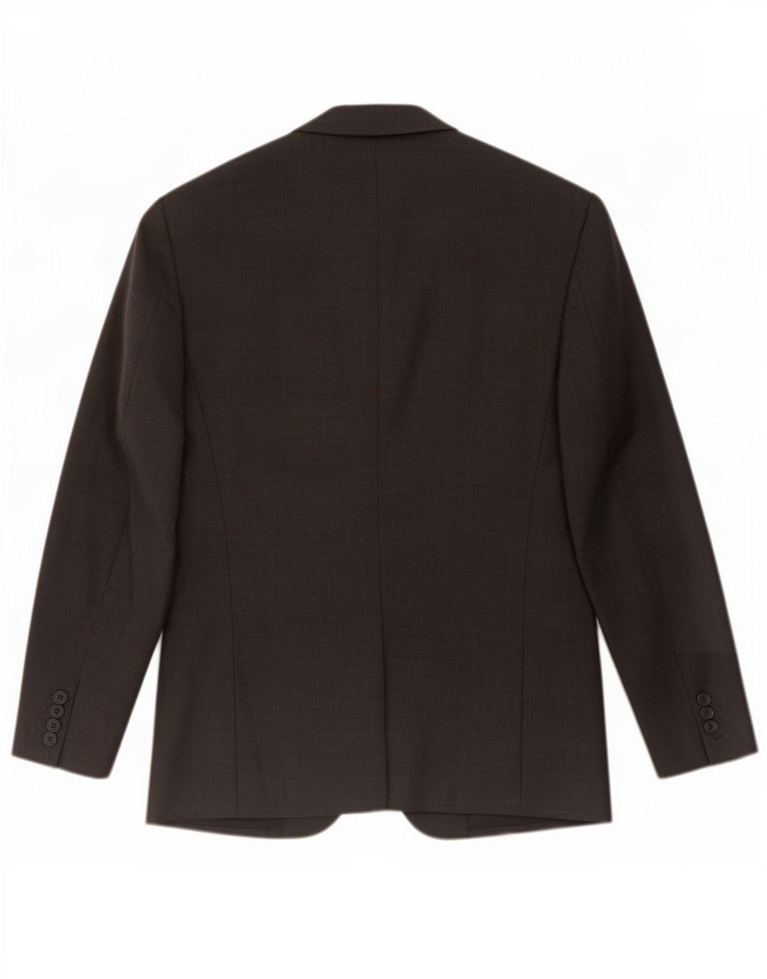 All Saints Herren-Blazer mit 2 Knöpfen, UK 38, Mittelschwarz, Polyester