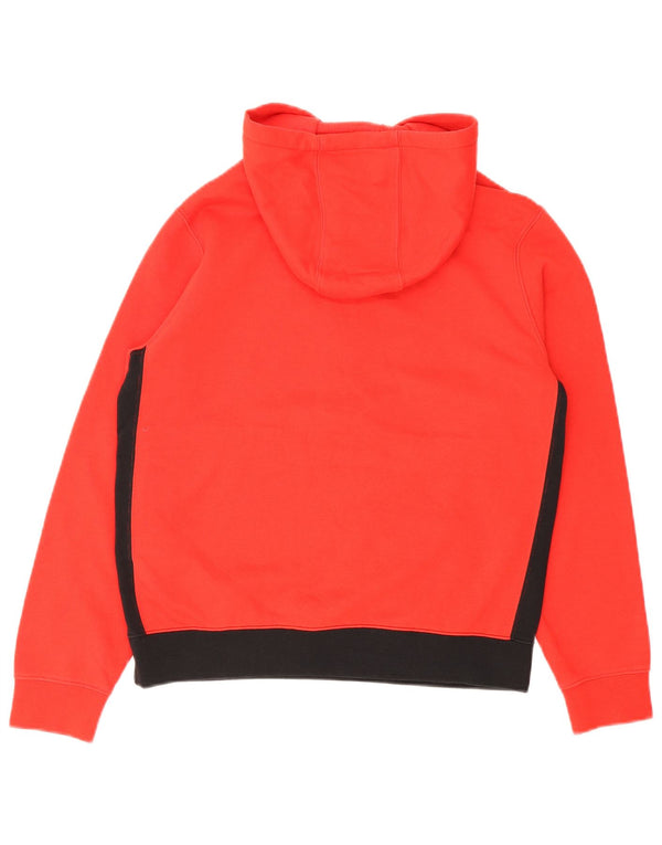 Nike Jungen Kapuzenpullover mit Reißverschluss, 13–14 Jahre, XL, Rot, Farbblock