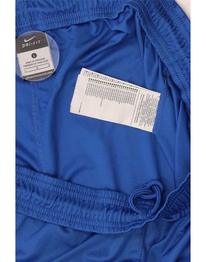 Nike Herren-Sportshorts mit Grafik, reguläre Passform, groß, blau, Polyester, Sport