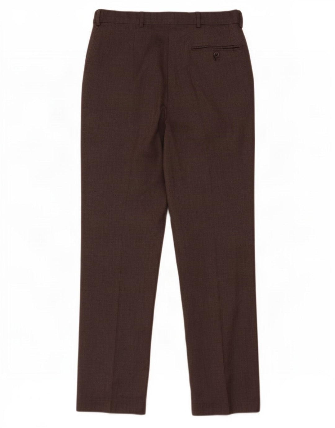 Gerade Herren-Anzughose von Marks & Spencer, W30, L30, graue Wolle