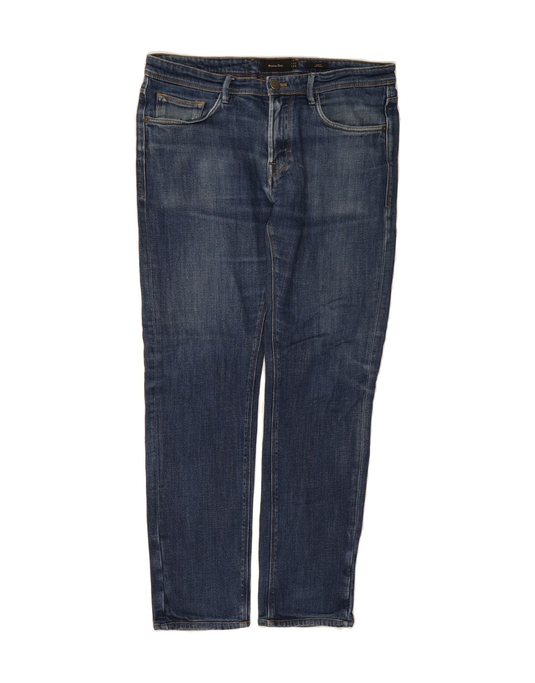 MASSIMO DUTTI Mens Slim Jeans EU 42 Large W32 L30 Blue Vintage Massimo Dutti and Second-Hand Massimo Dutti from Messina Hembry 