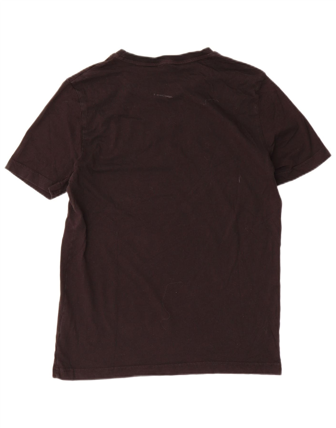 Puma Herren Grafik T-Shirt Top Small Schwarz Baumwolle