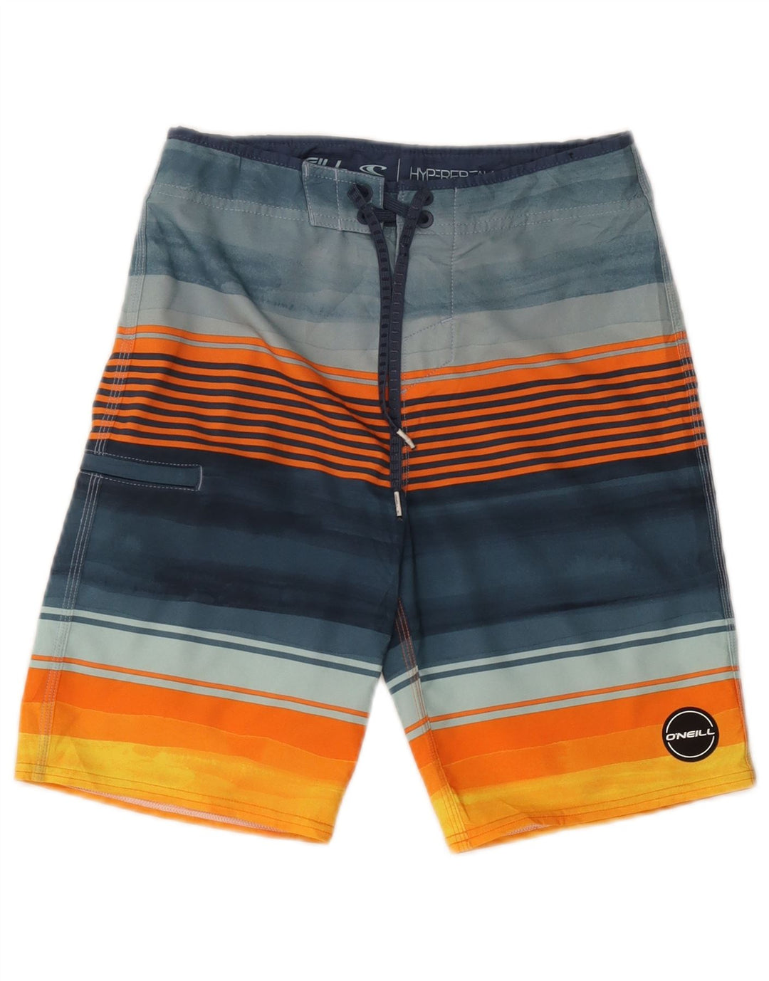 O'Neill Herren-Badeshorts mit Grafik, XS, mehrfarbig, gestreift, Polyester