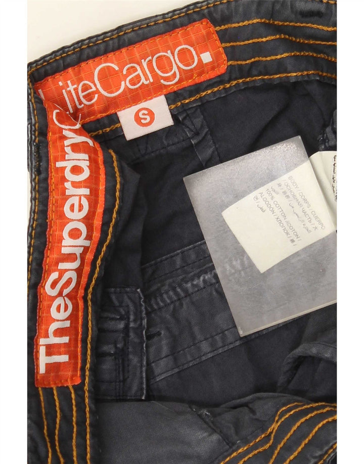 Superdry Herren Cargo-Shorts, Größe S, Größe 32, Marineblau, Baumwolle