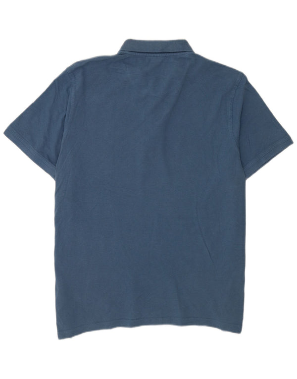 Pierre Cardin Herren Kurzarm-Poloshirt 2XL Blau Baumwolle