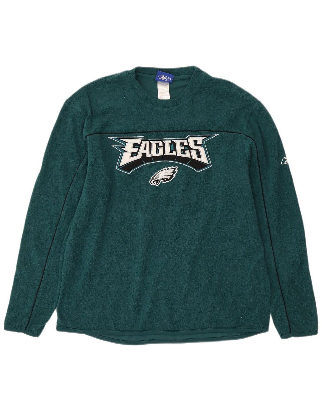 REEBOK Herren Philadelphia Eagles Graphic Fleece-Pullover, Größe S, Grün
