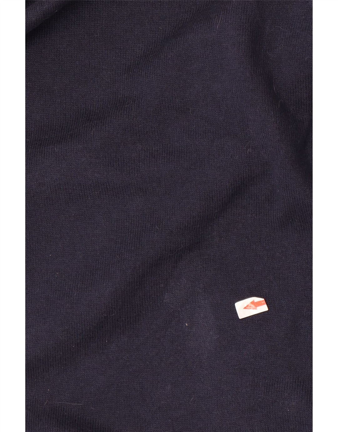 Eddie Bauer Herren-Pullover mit V-Ausschnitt aus mittelblauer Baumwolle