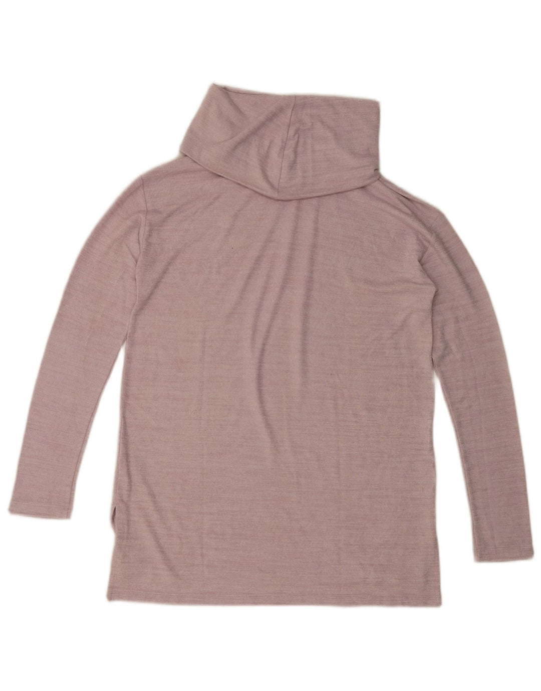 Gap Damen-Oberteil in Übergröße, langärmlig, Gr. 10, Größe S, rosa, gesprenkeltes Polyester