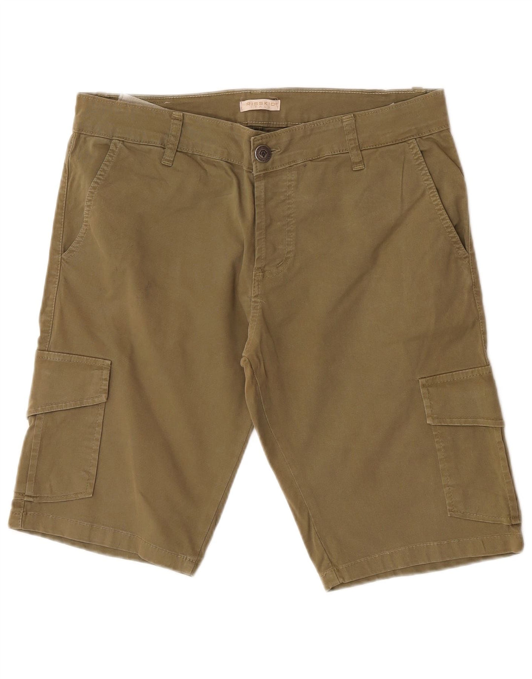 Risskio Herren Cargoshorts W34 Large Khaki